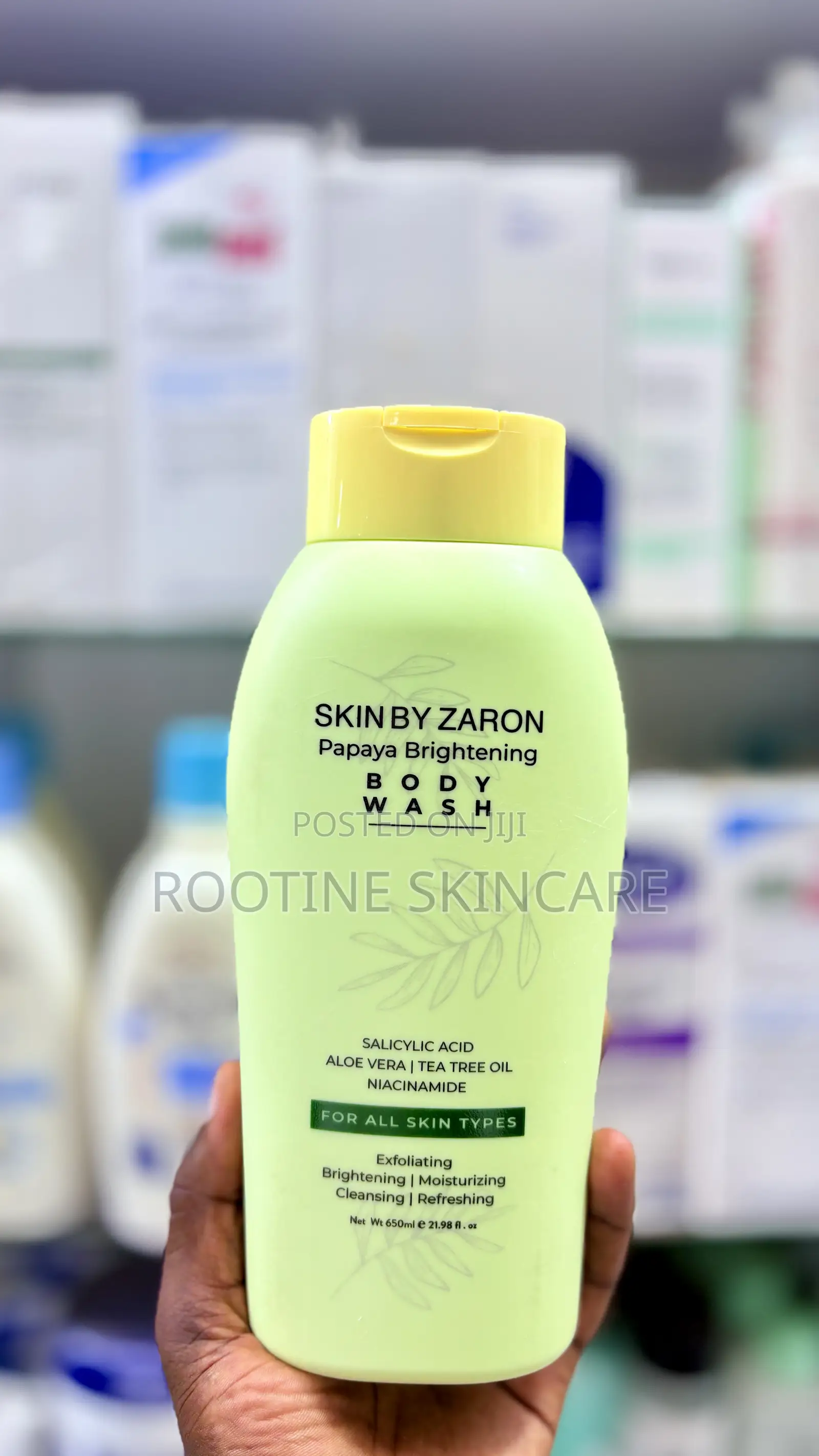 Skin by Zaron Papaya Brightening Body Wash With Salicylic Acid
