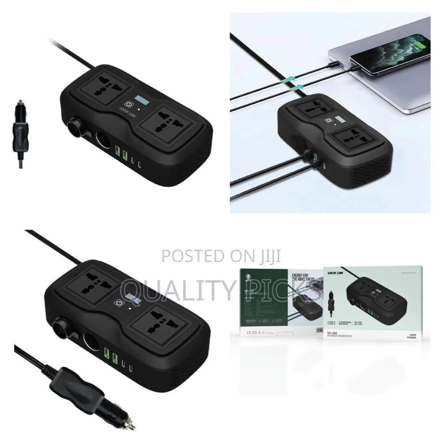 New Green Lion Gc-233 Power Inverter
