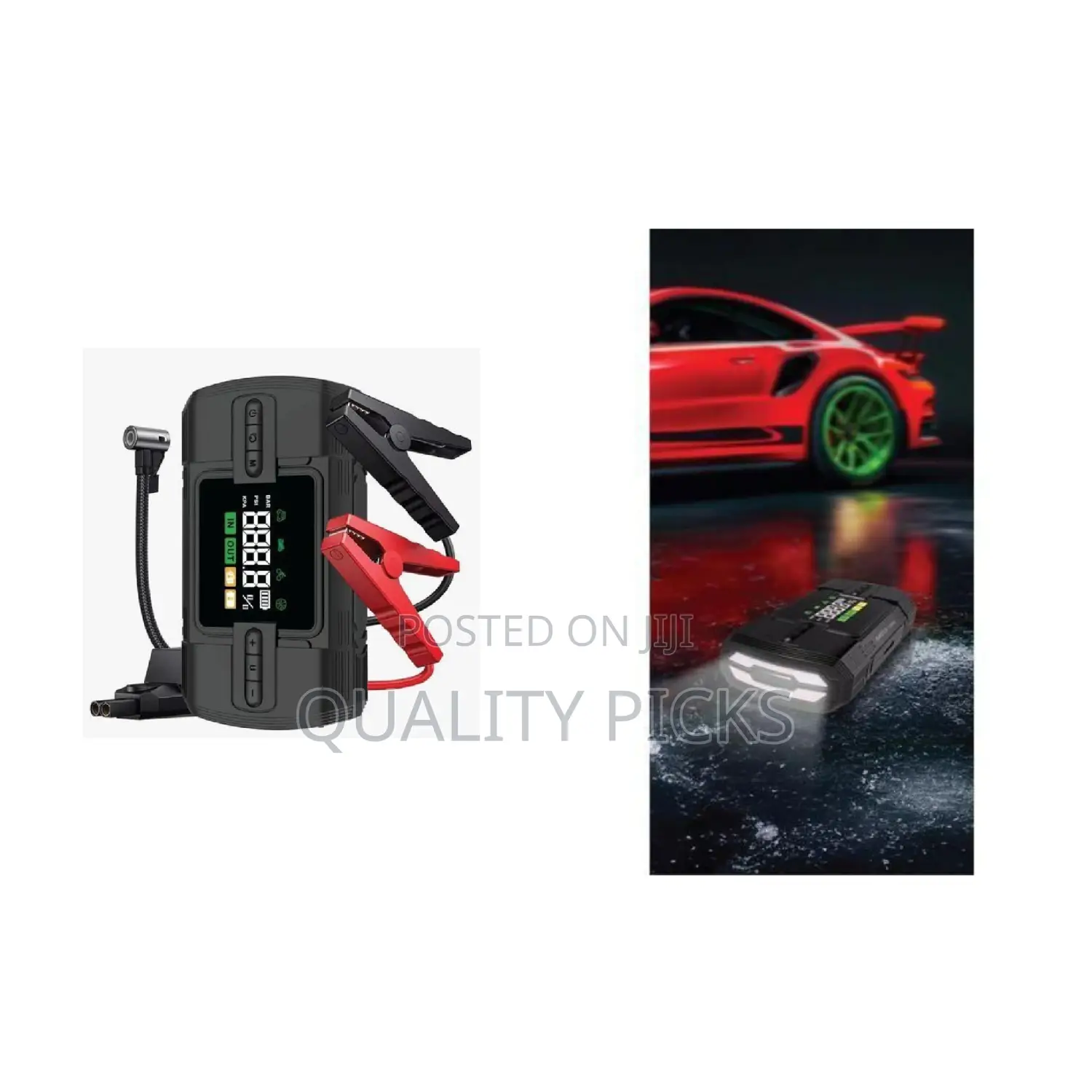 Green Lion 12v Jump Starter 12000 Mah