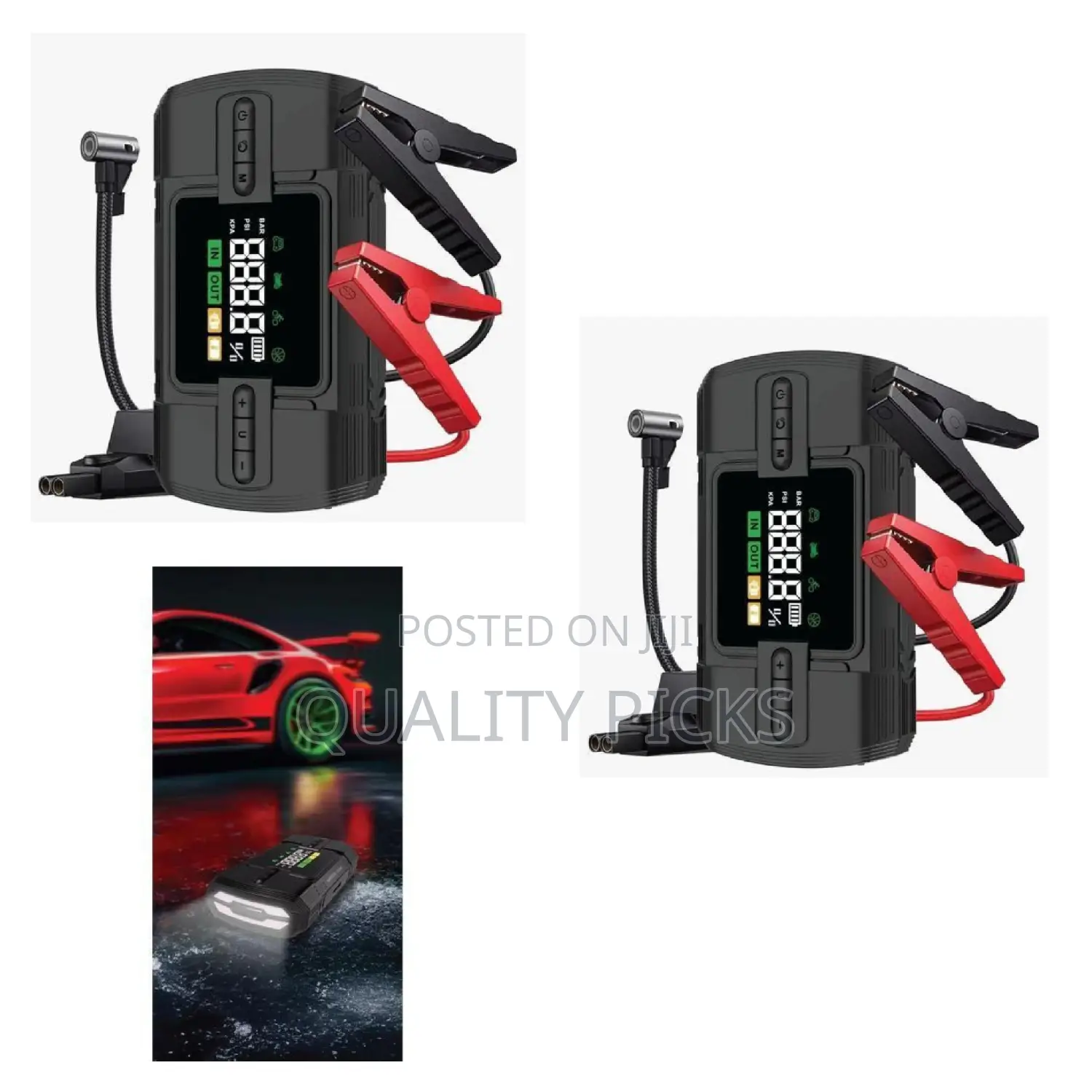 Green Lion 12v Jump Starter 12000 Mah