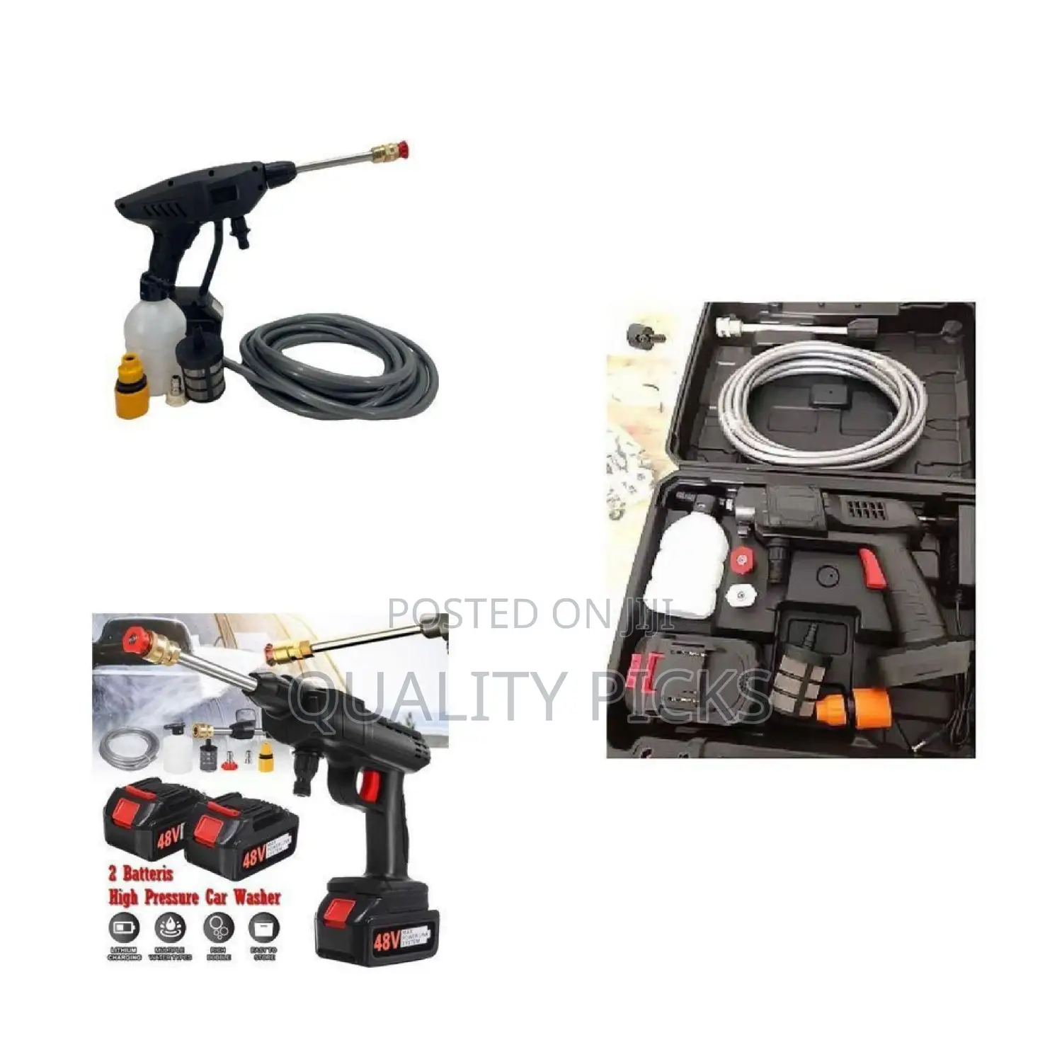 High Strength Cordless Pressure Car Washer