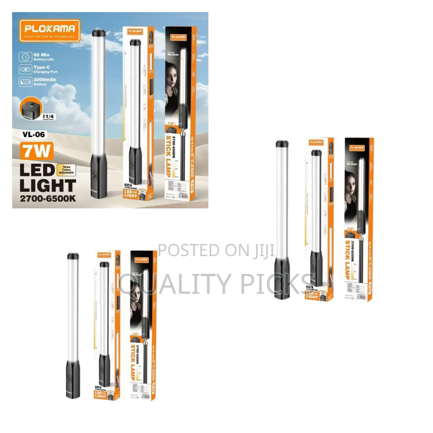 Plokama Vl-06 Pro RGB Stick Lamp