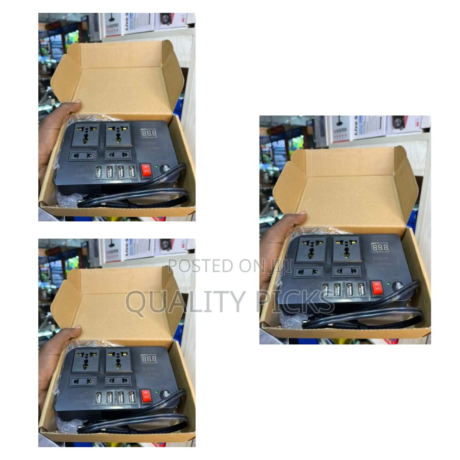 Car Extension Inverter and Car Charger.