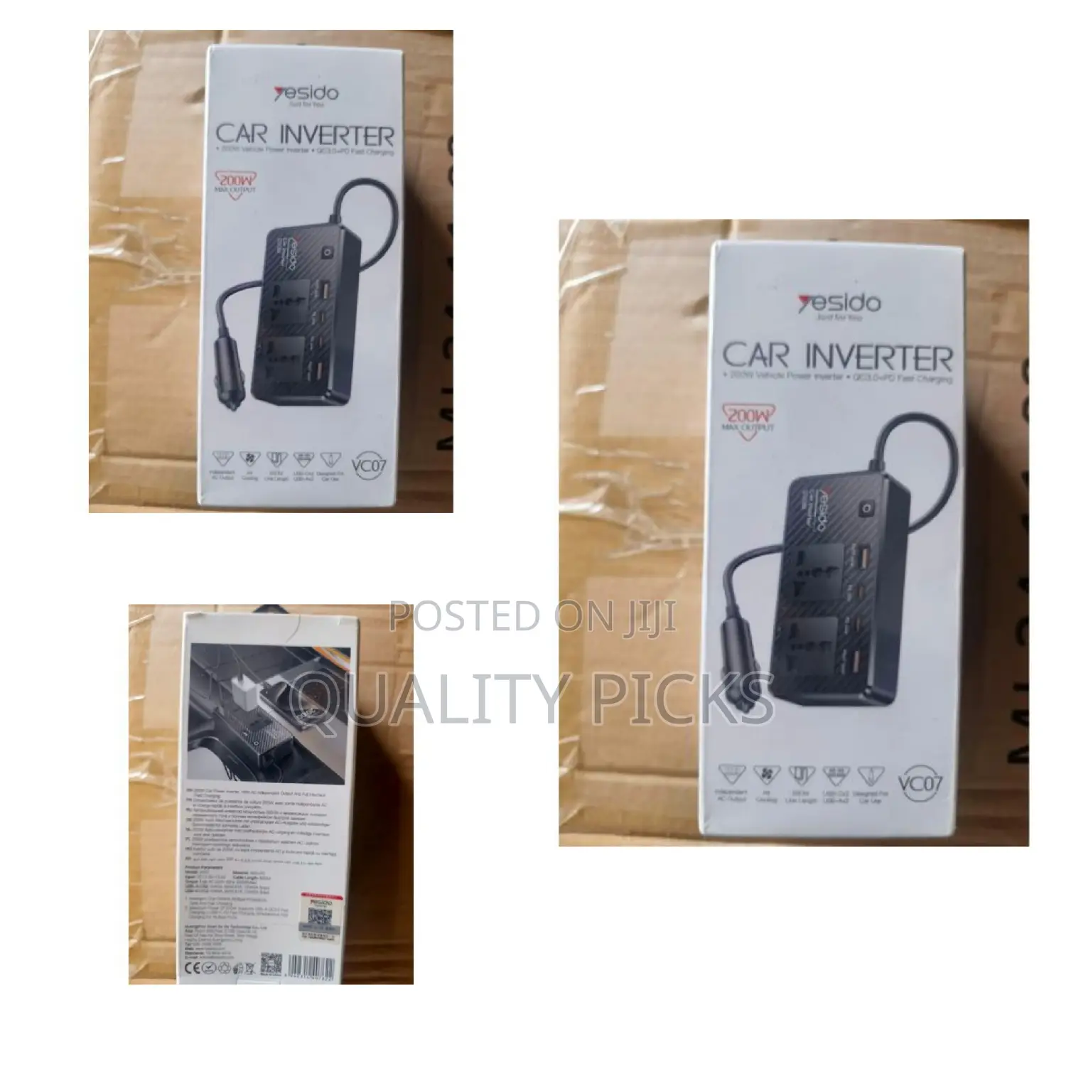 Yesido Car Inverter 200w