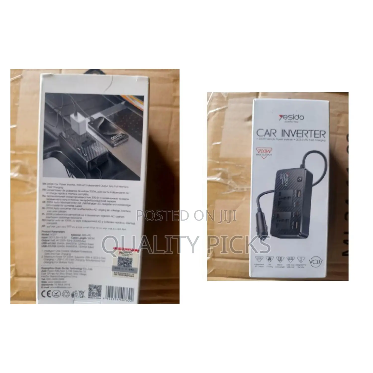 Yesido Car Inverter 200w