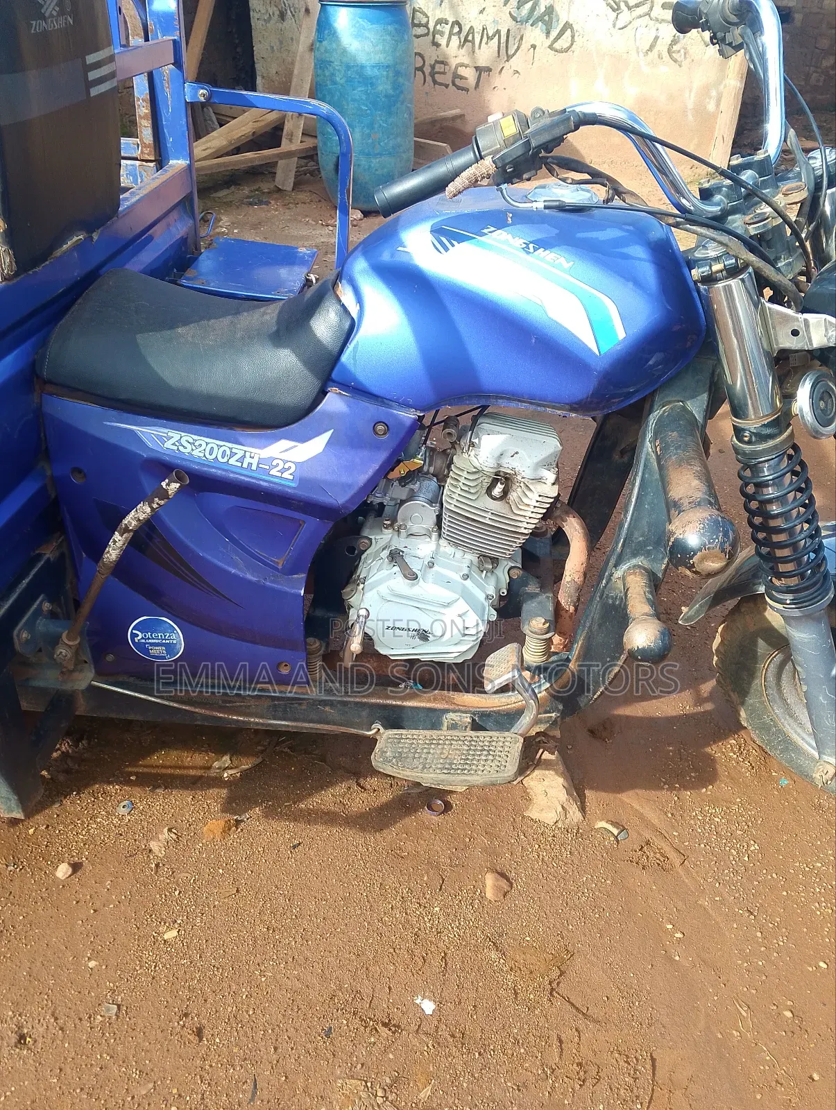 Zongshen ZS100-27 2024 Blue