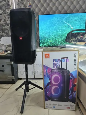 JBL Partybox 310 Bluetooth Rechargeable Powerful Speaker 18 Hours Batt