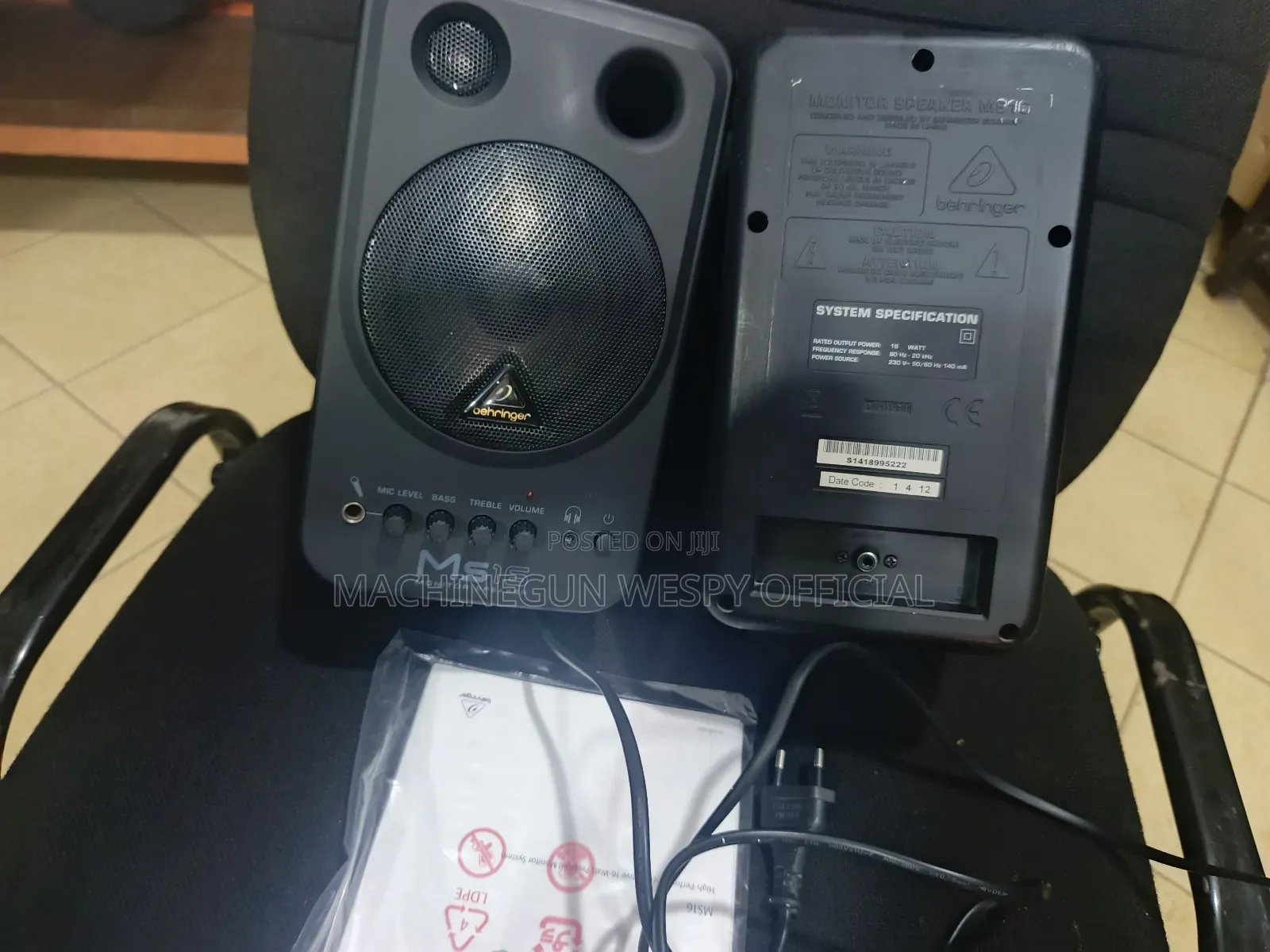 Behringer Studio Speaker Monitors With Very Good Sound
