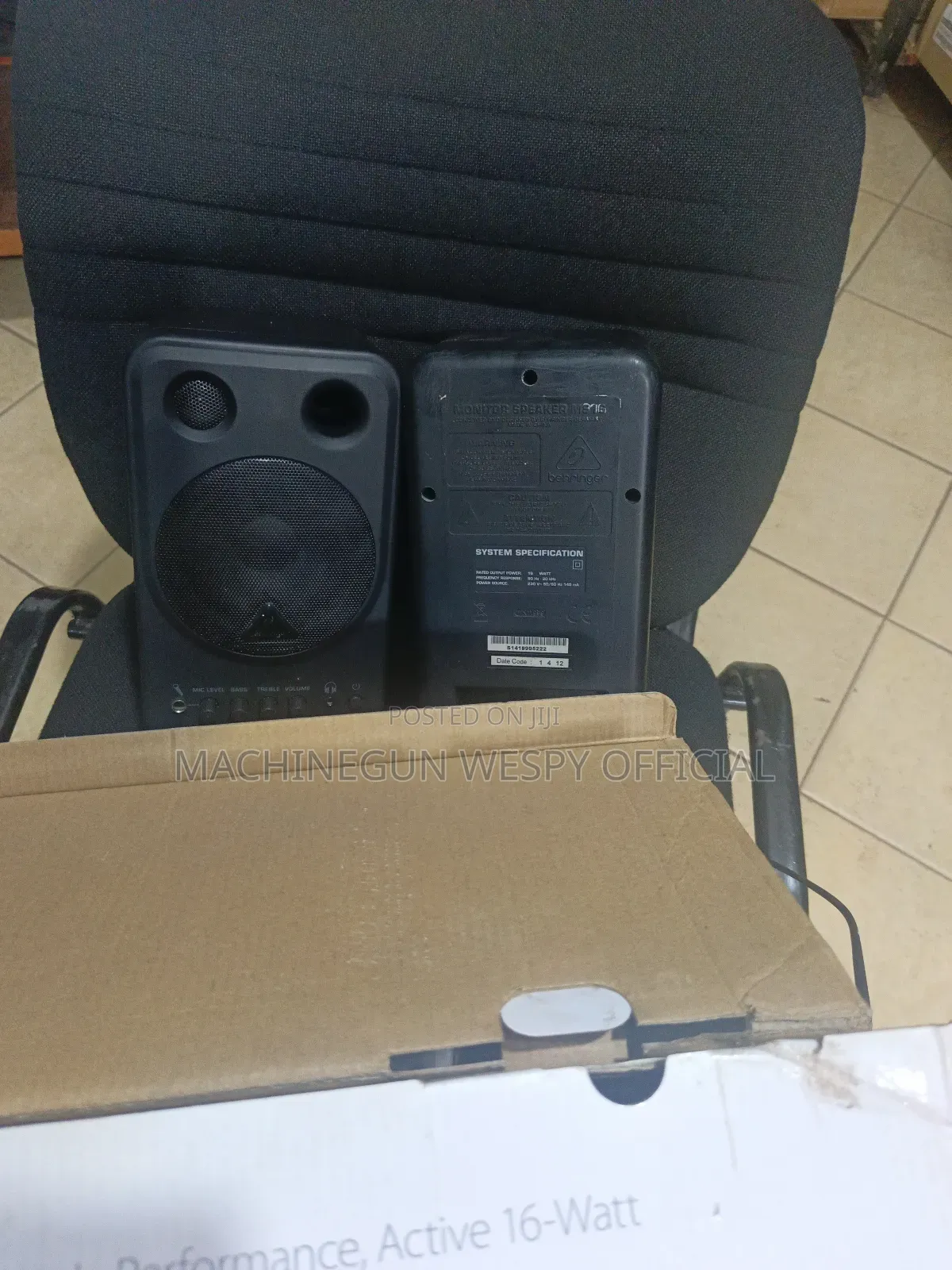 Behringer Studio Speaker Monitors With Very Good Sound