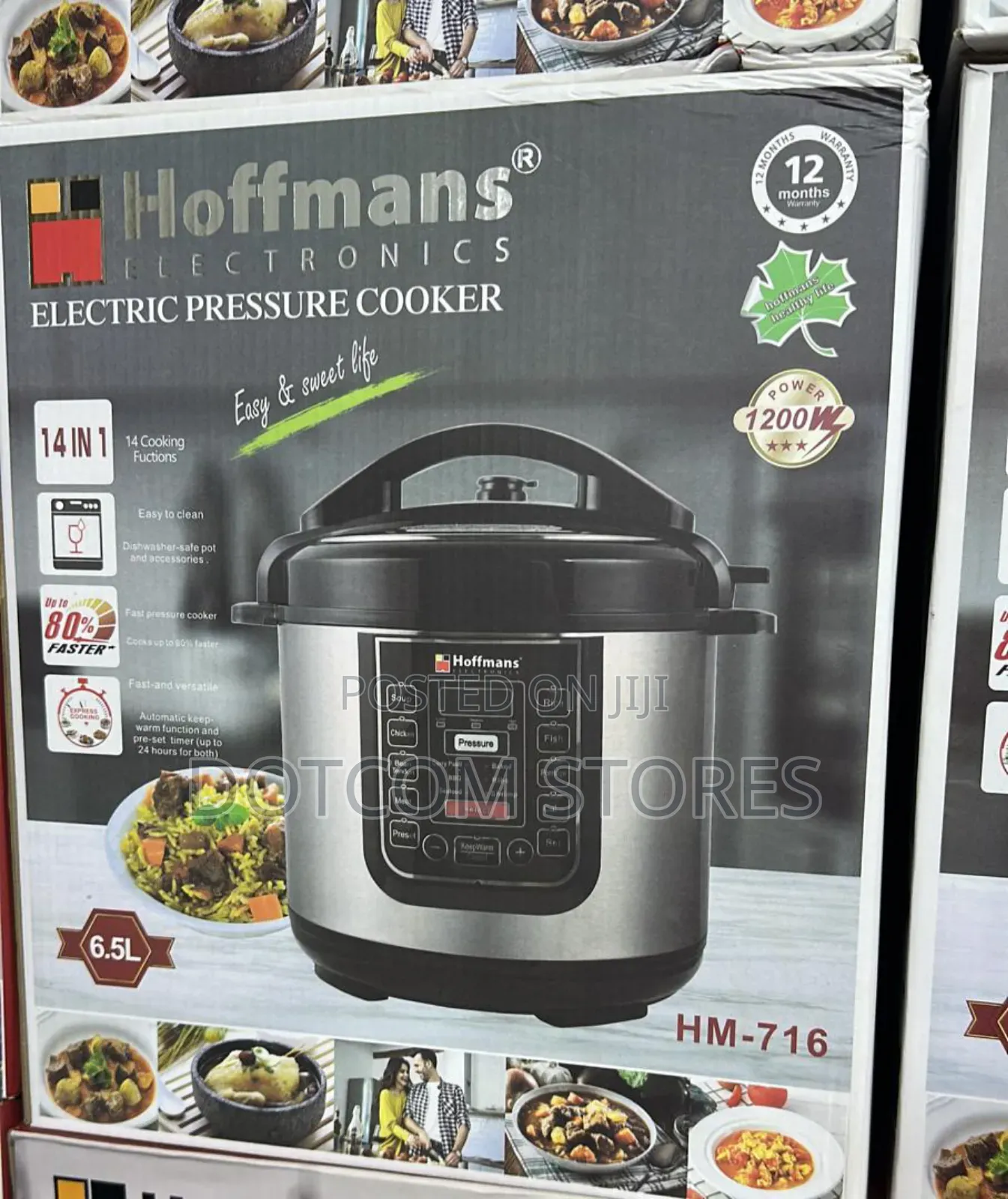 6litres Hoffman Electric Pressure Cooker