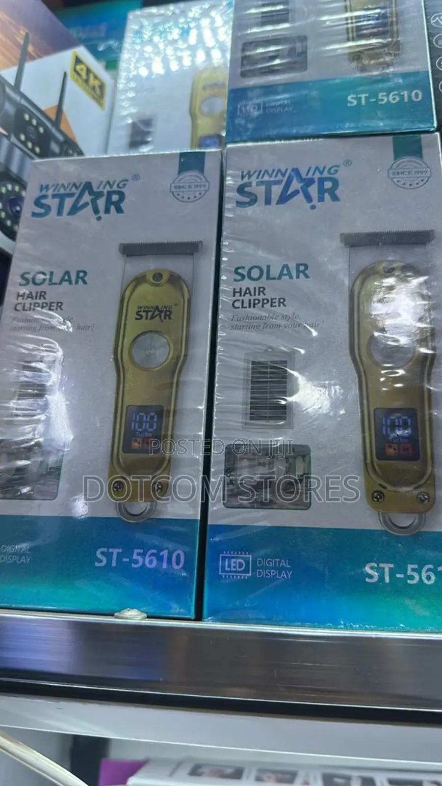 Winning Star St-5610 Solar Rechargeable Hair Clipper.