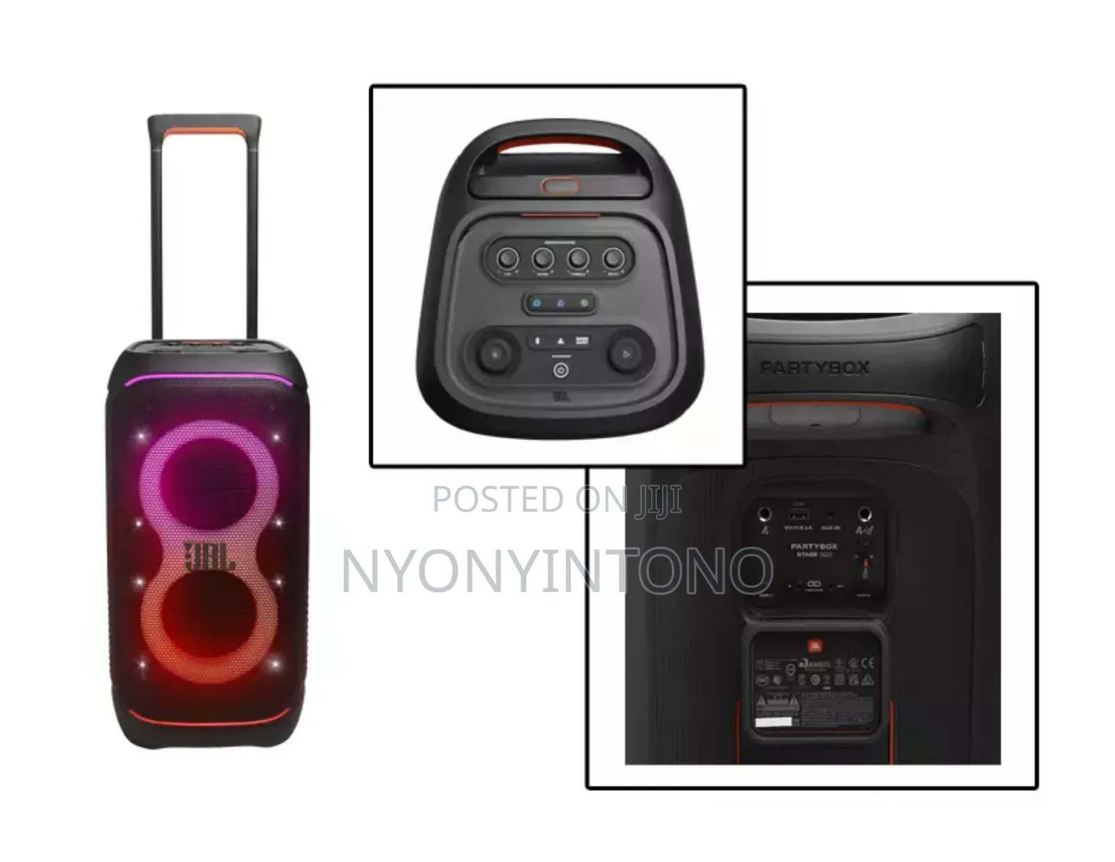 JBL Party Box 320 With Powerful Bass 18hrs Play Time 240w