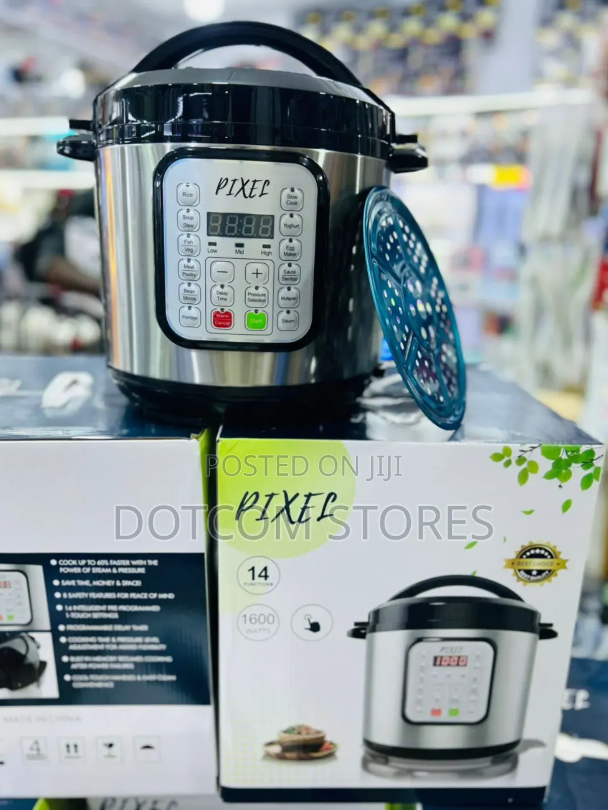 Pixel 7l Electric Pressure Cooker (Model: Pix-2011a).