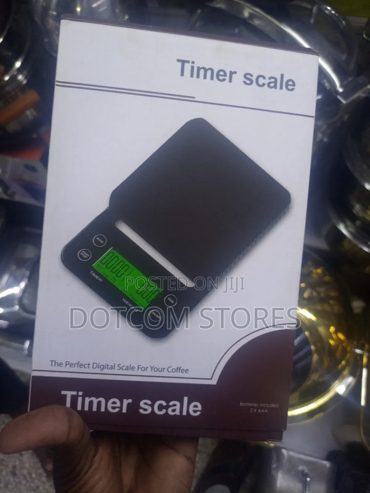 Digital Coffee Scale With a Built-in Timer.