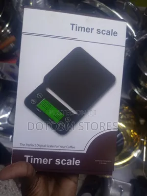 Digital Coffee Scale With a Built-in Timer.