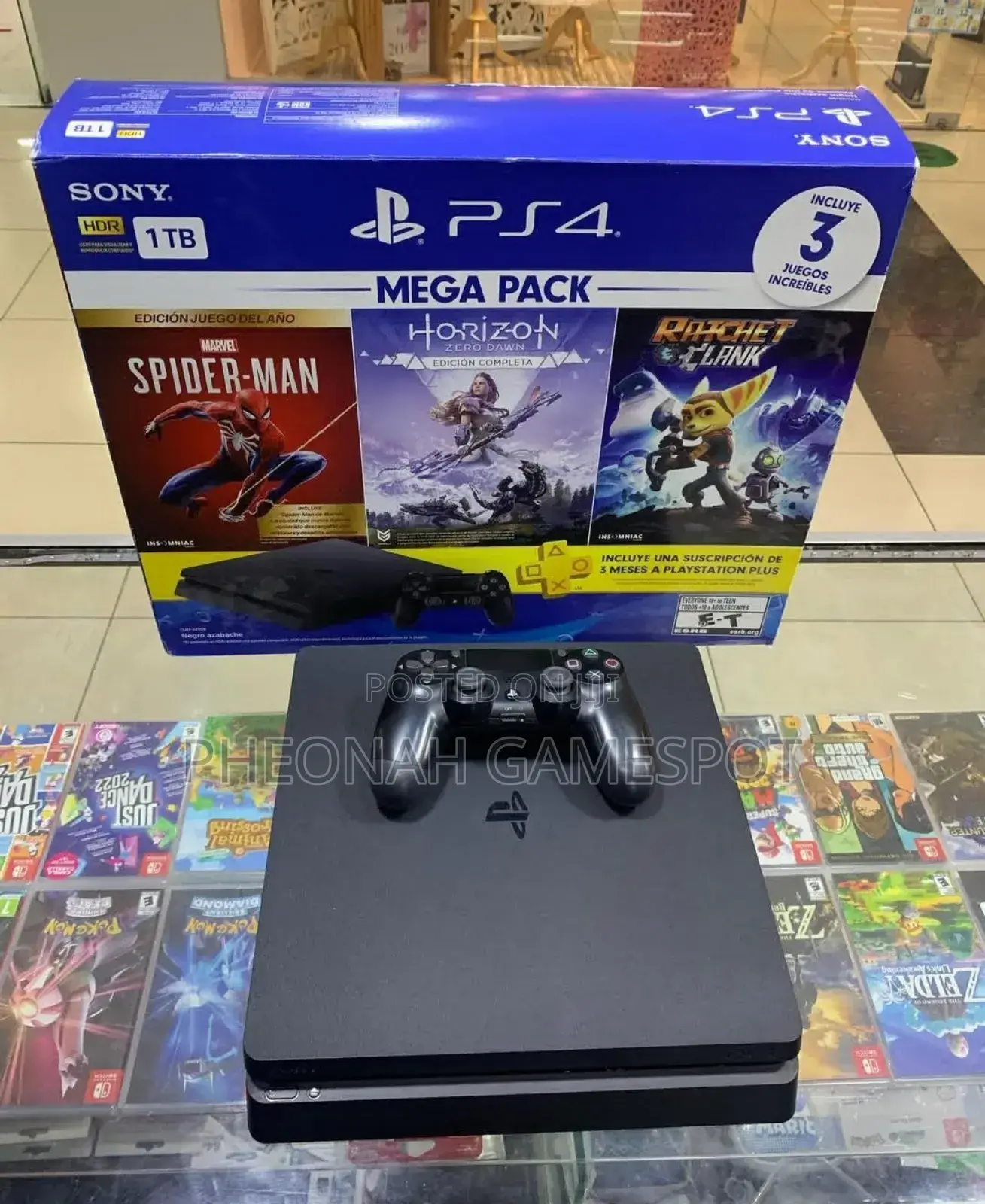 Playstation 4 Ps4 Slim Bundle. 12 Games to Keep You Busy Until 2030.
