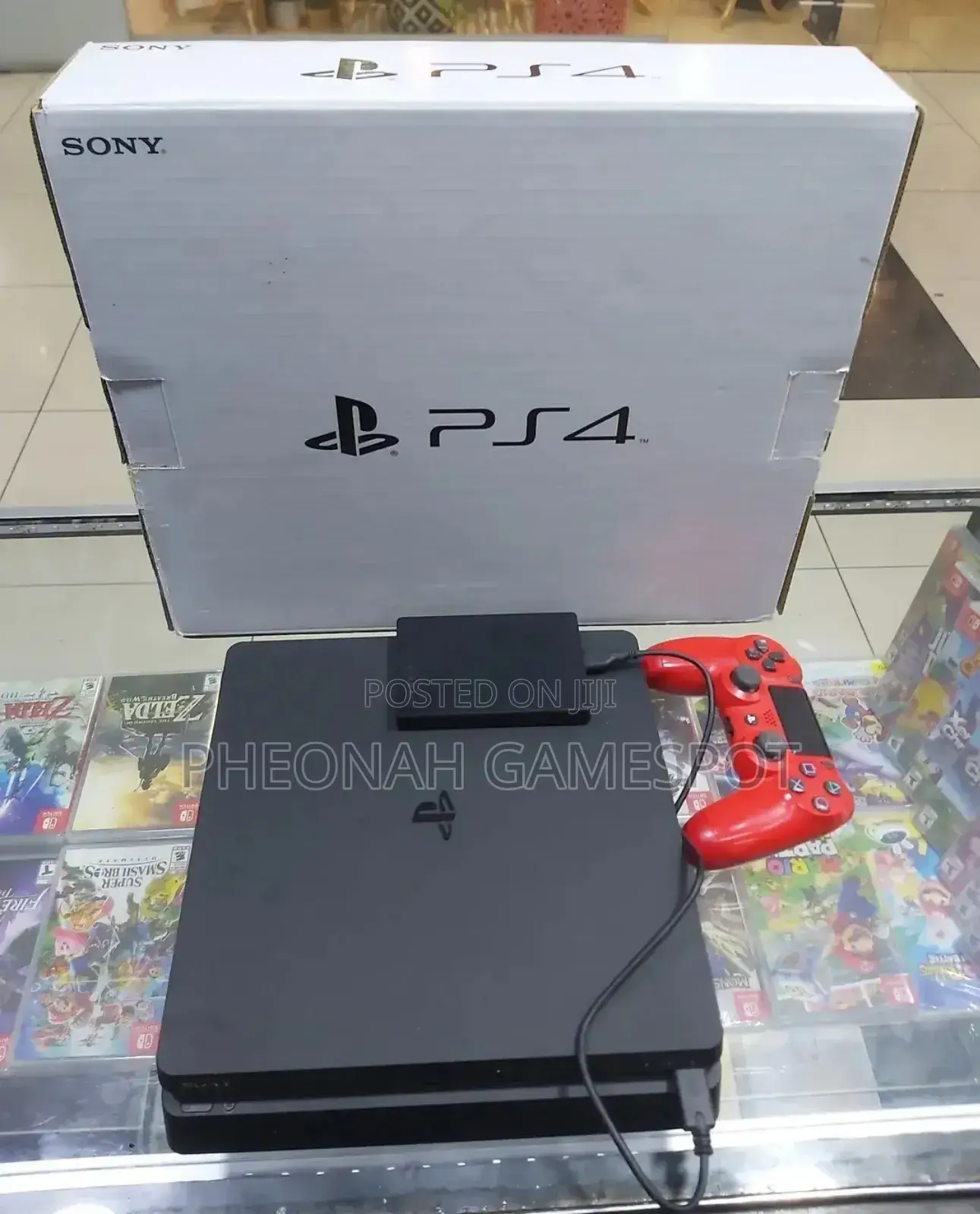 Chipped Ps4 Slim:- Playstation 4.12 Games. Pick Your 12 Games and Play