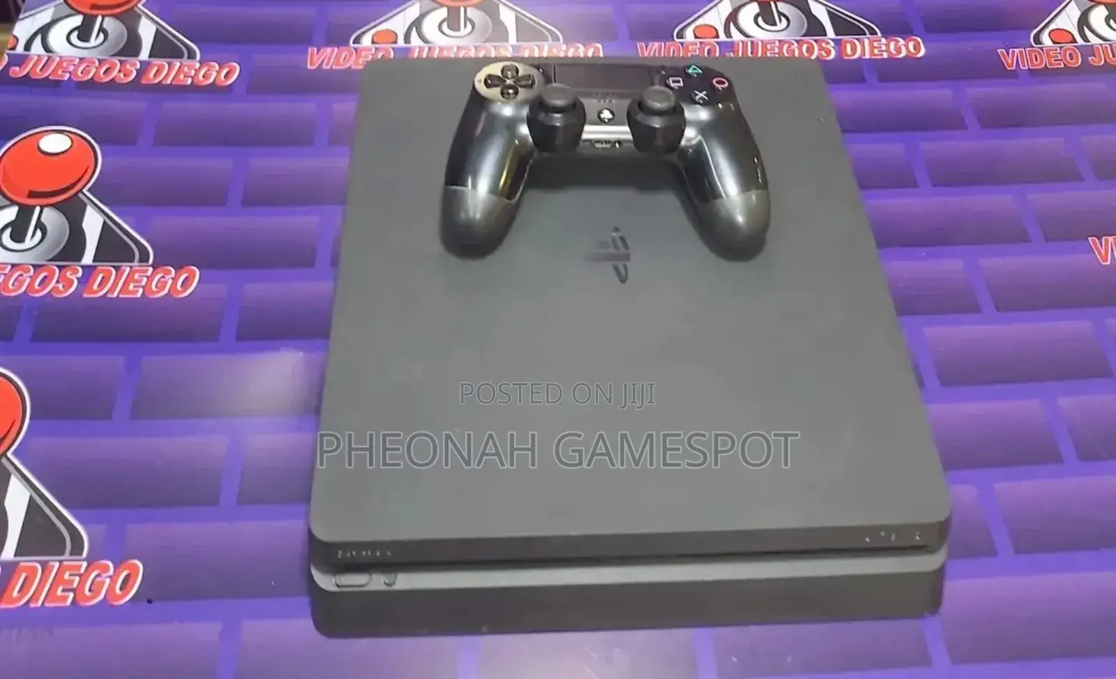 Ps4 Slim Chipped. 12 Games. Two Pads. Buy It Now or Cry Later.