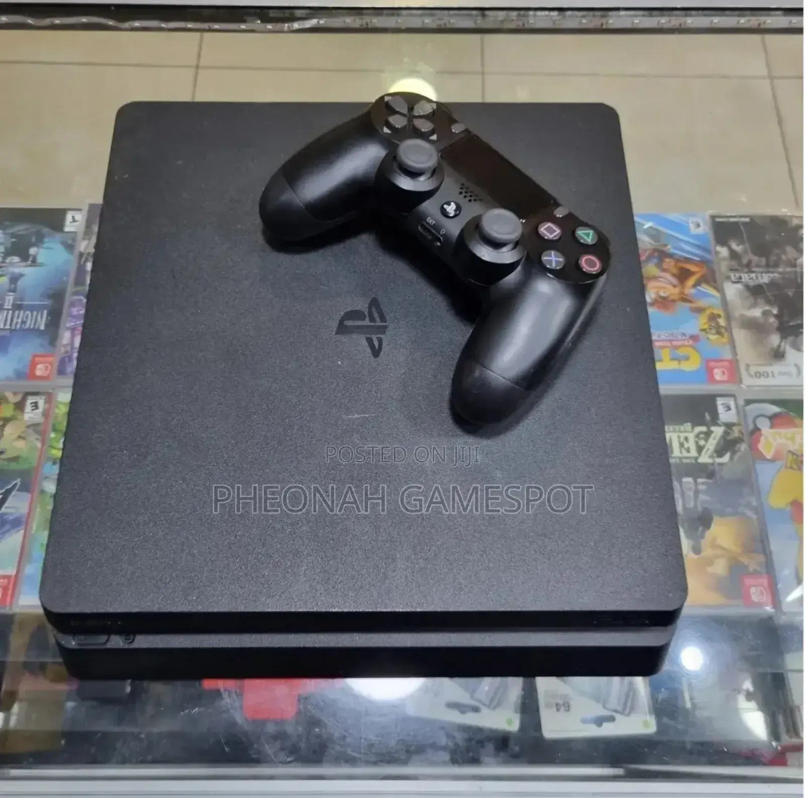 Playstation Chipped Ps4 Slim + 12 Games, 2pads. Play All Day and Night