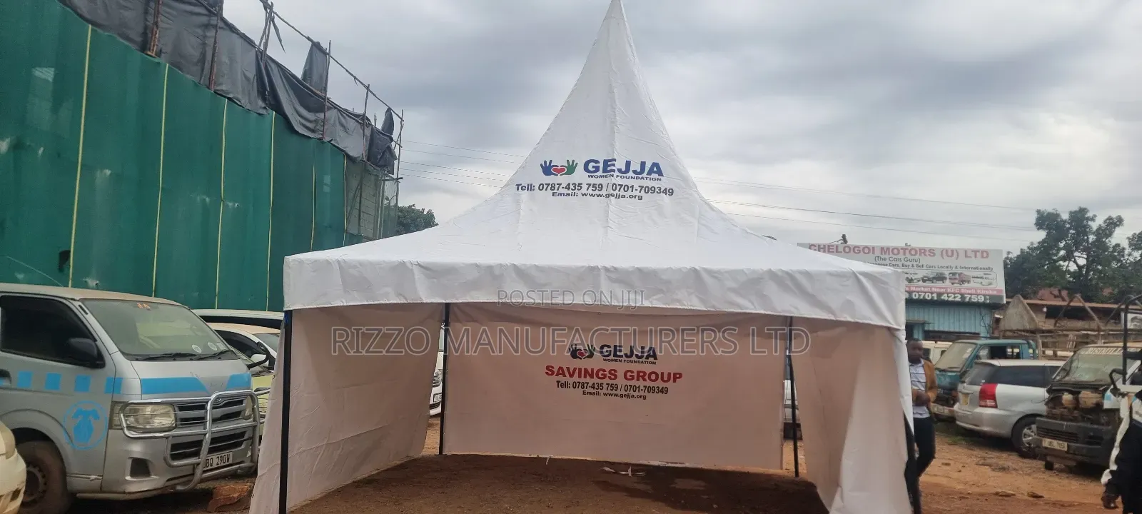 50seater Tent Covered With Three Sides