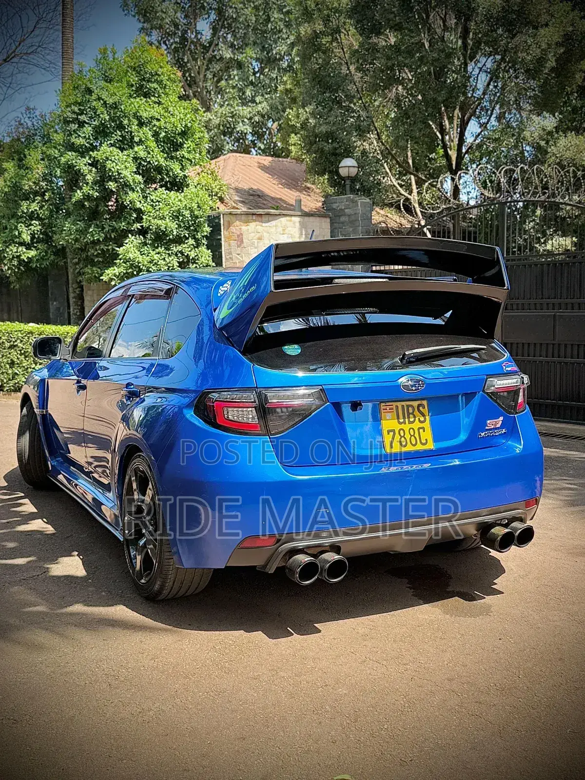 Subaru Impreza 2012 Blue