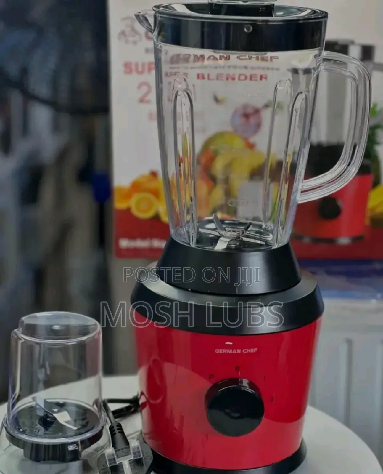 German Chef 2 in 1 Electric Juice Blender