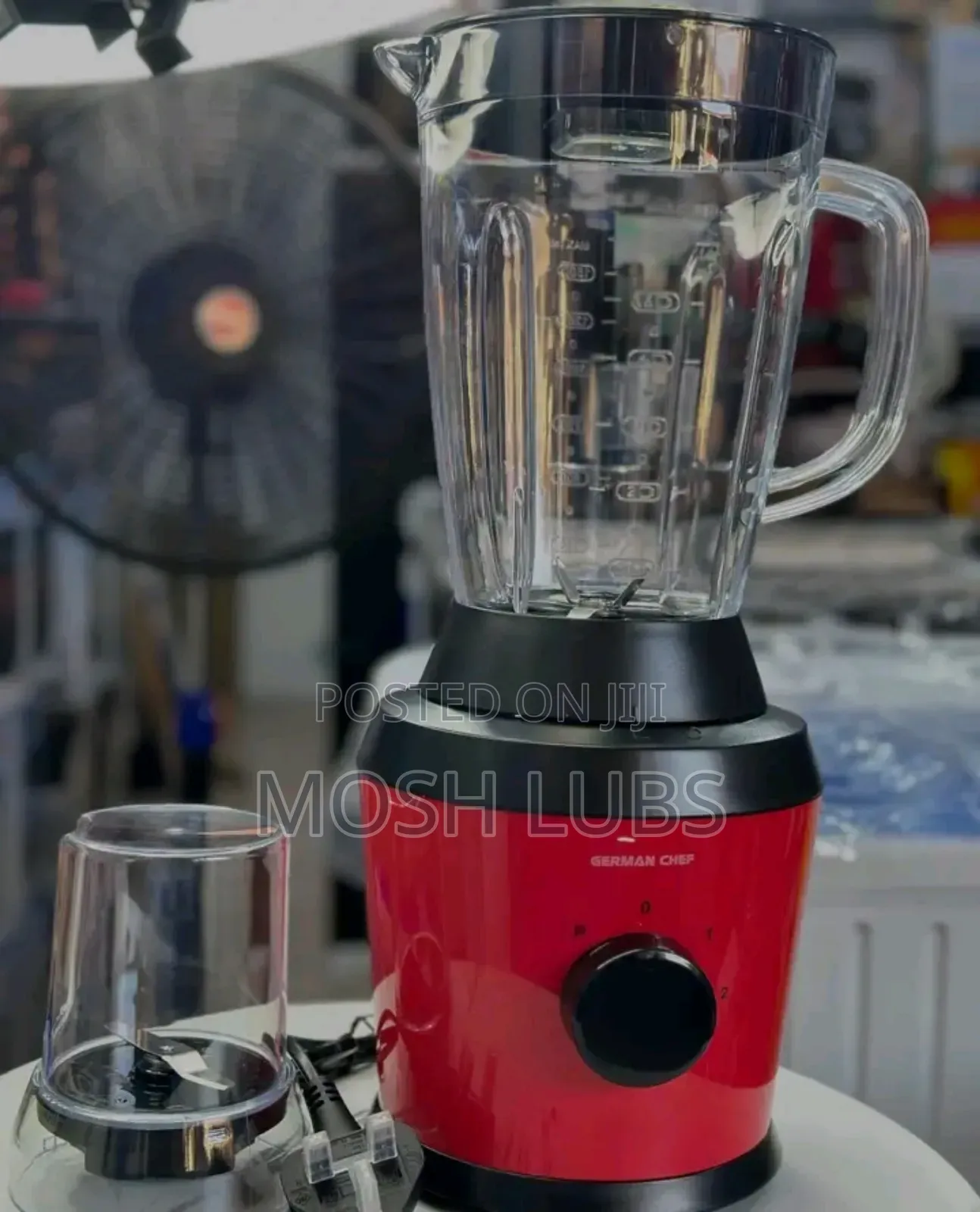 German Chef 2 in 1 Electric Juice Blender