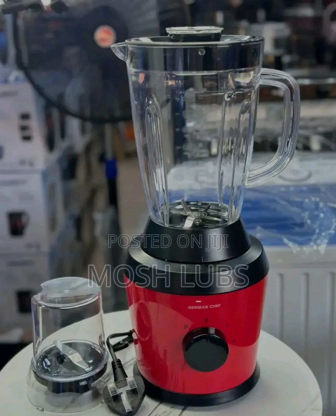 German Chef 2 in 1 Electric Juice Blender