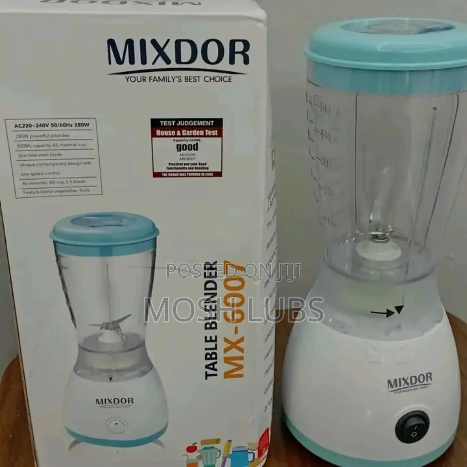 Mixdoor 2 in 1 Personal Electric Juice Blender