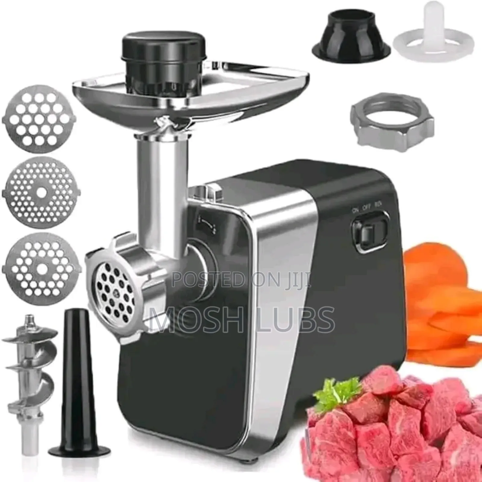 10 in 1 Electric Meat Grinding Machine With Sausage Outlet