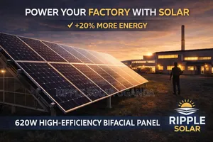 620w Bifacial Solar Panel Double Glass High Efficiency Kampala