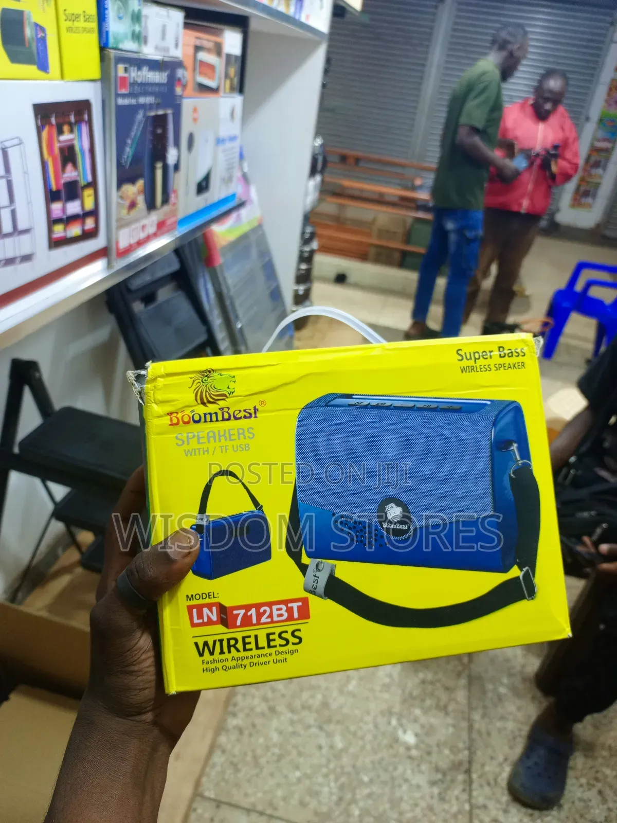 Boombest Ln-712bt Portable Wireless Bluetooth Speaker