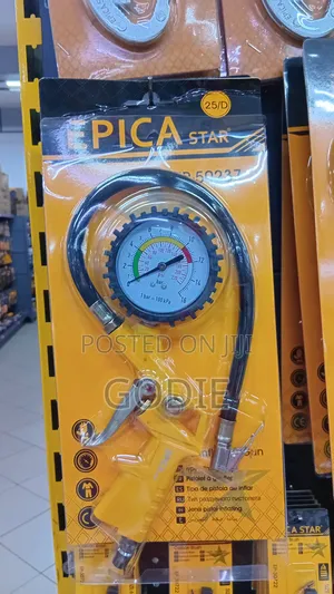 Snalog Tire Pressure Gauge And Inflator Gun.