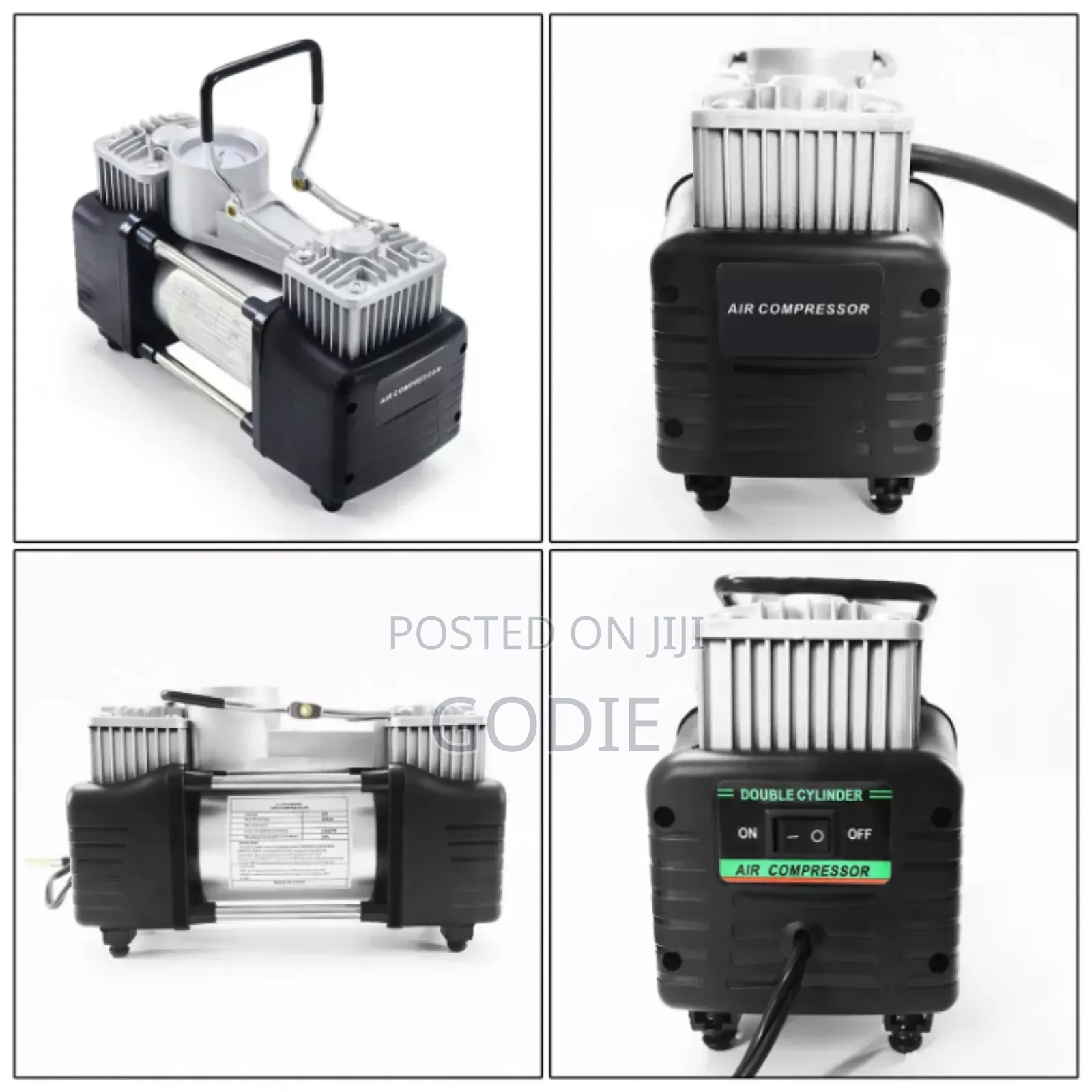 Heavy Duty 12v Portable Air Compressor.
