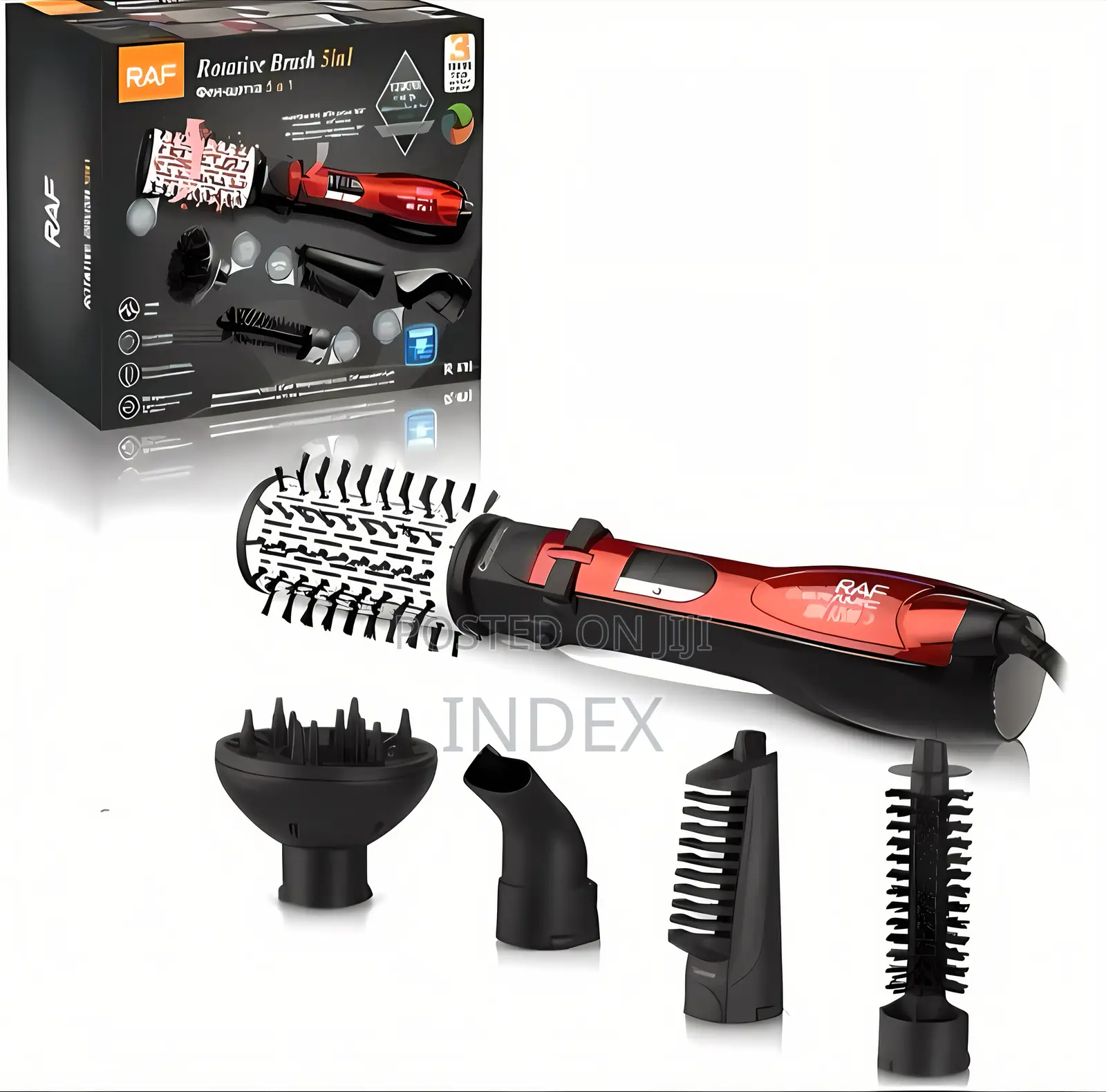Raf 5 in 1 Rotative Hair Straightener