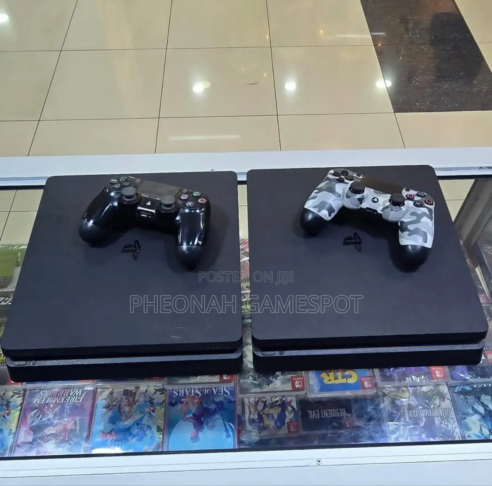 Chipped Ps4 Slim + 12 Games, 2 Pads. The Only Friend You’Ll Ever Need.