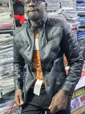 Fitted Faux Leather Jackets