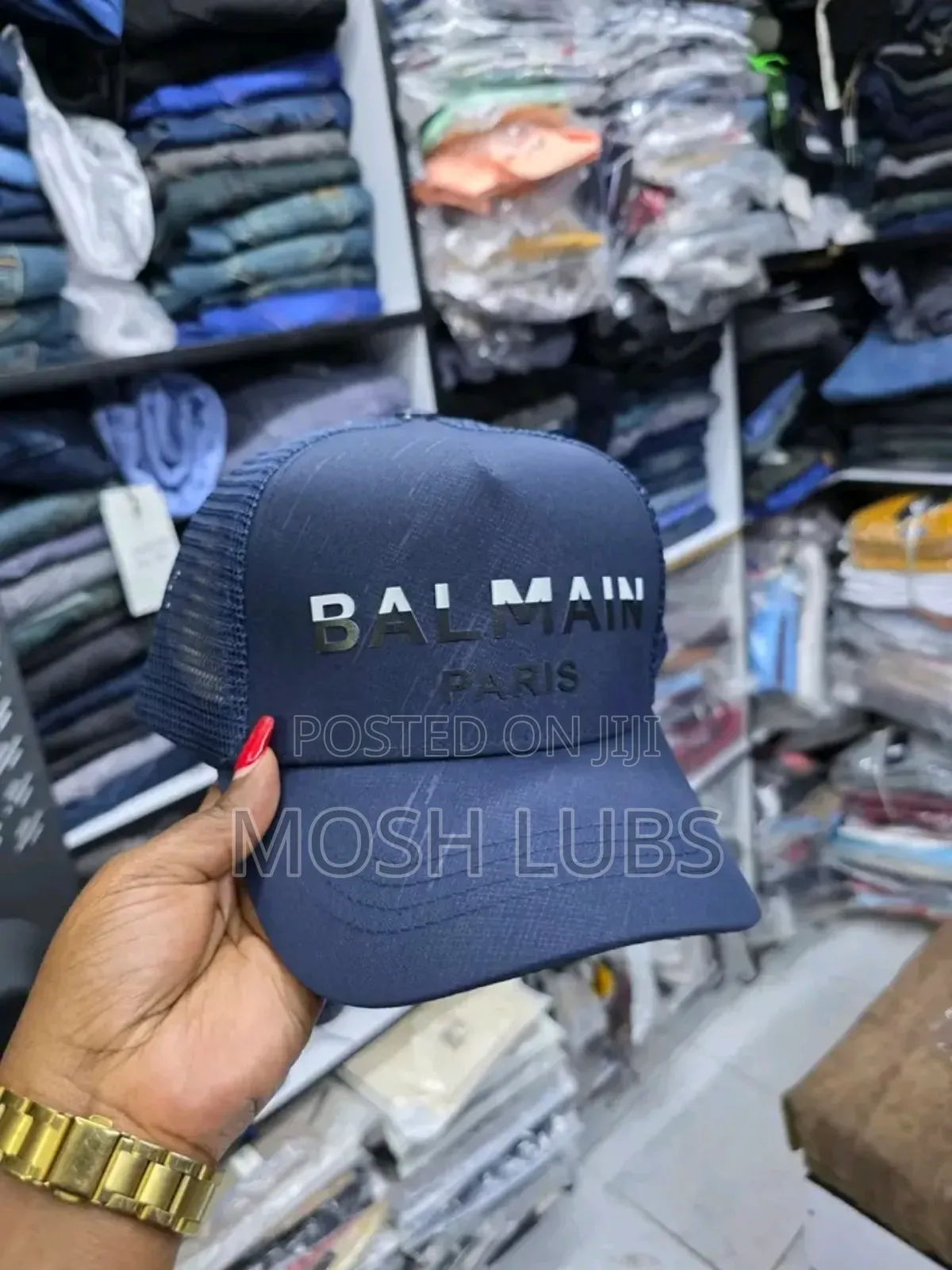 Balmain Paris Caps