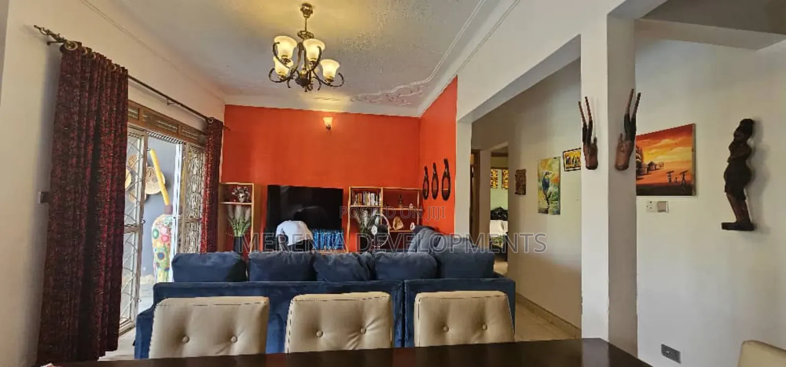 Furnished 3bdrm House in Kira, Nakawa for rent
