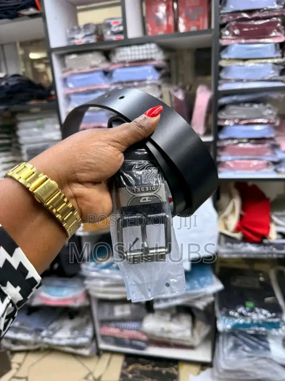 Diesel Leather Belts