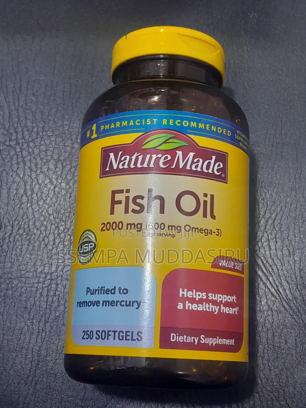 Nature Made Fish Oil 2000mg,(600mg Omega 3 Per Serving)