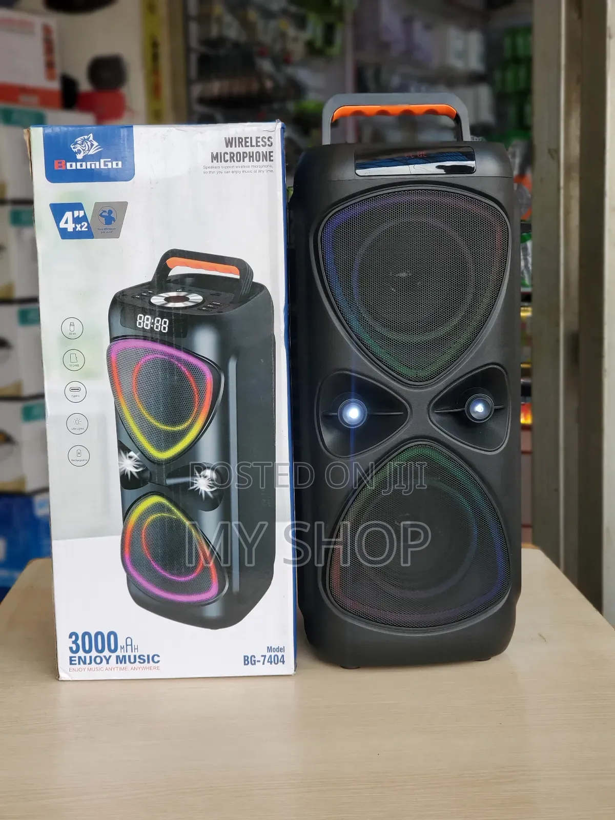 Multi Function Speaker- Bluetooth, Usb+Fm+Aux All in One
