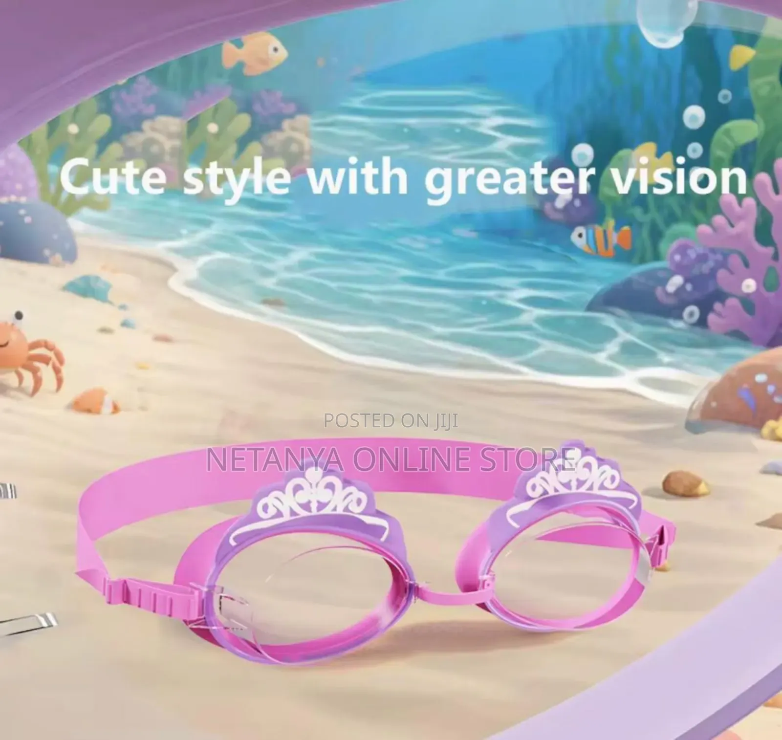 Kids Character Swimming Goggles