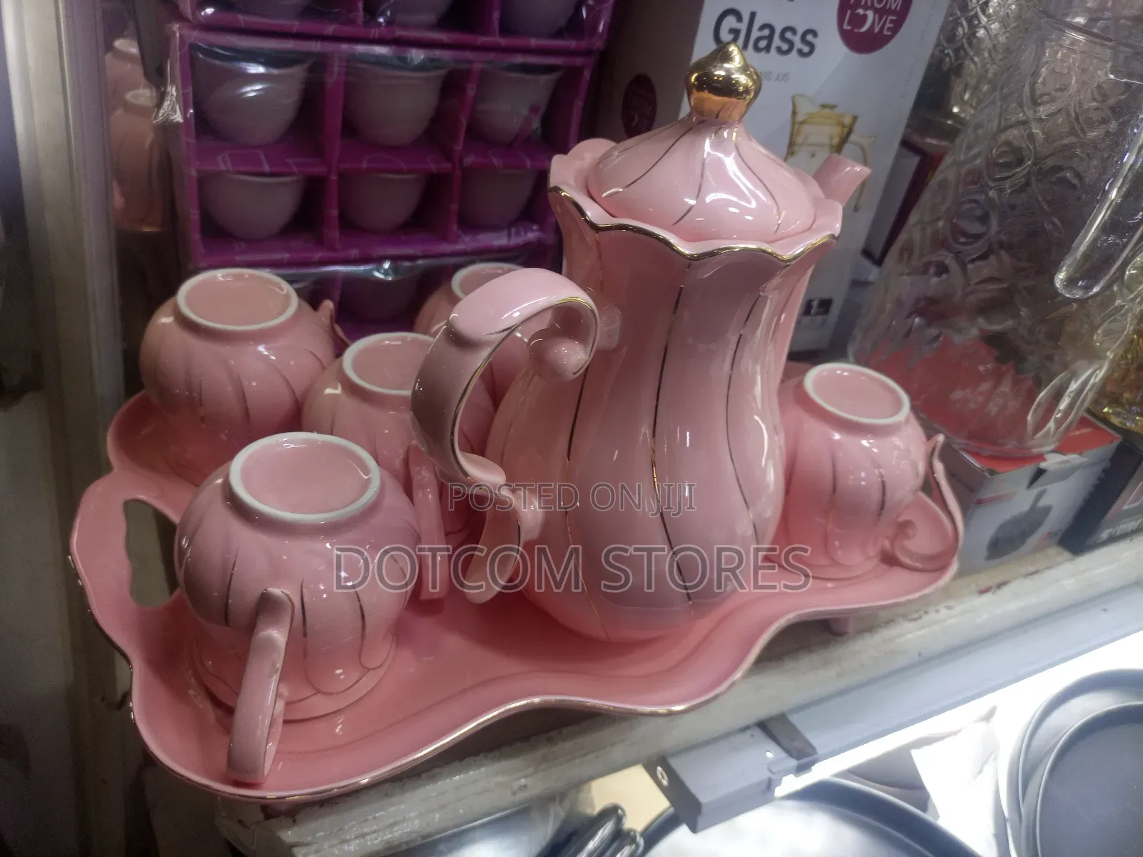 8pcs Elegant Ceramic Afternoon Tea Set