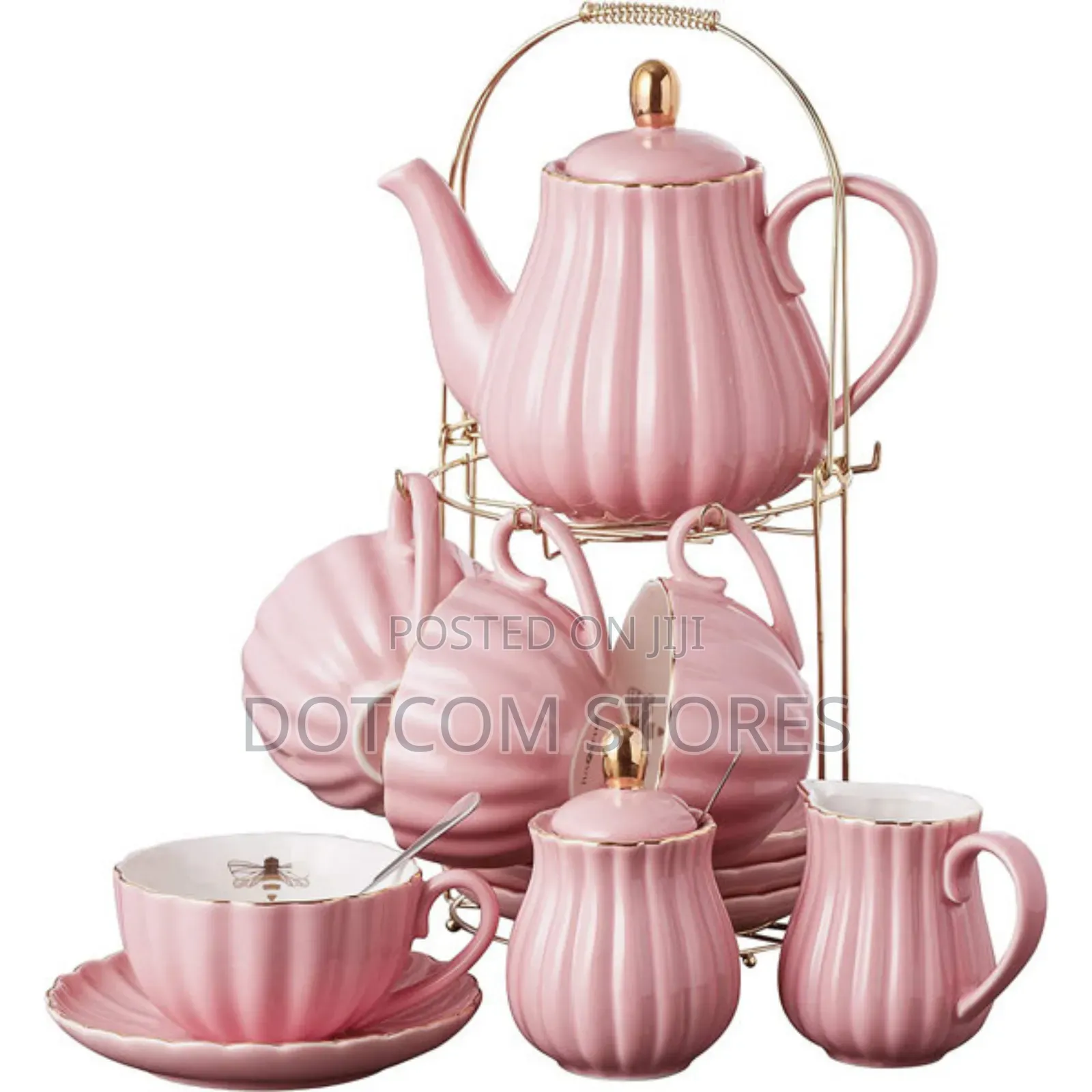8pcs Elegant Ceramic Afternoon Tea Set