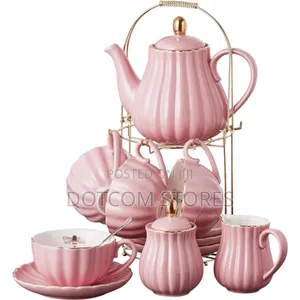 8pcs Elegant Ceramic Afternoon Tea Set