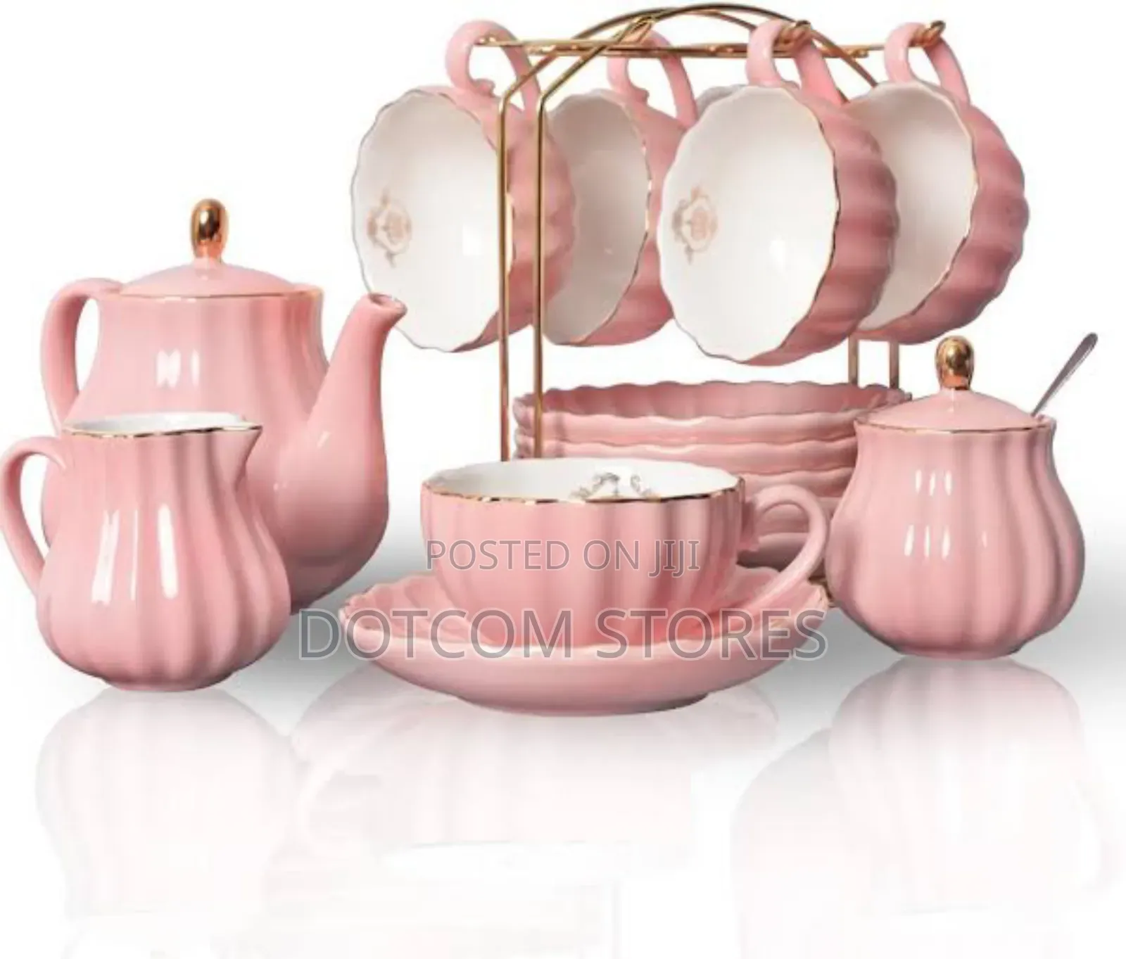 8pcs Elegant Ceramic Afternoon Tea Set