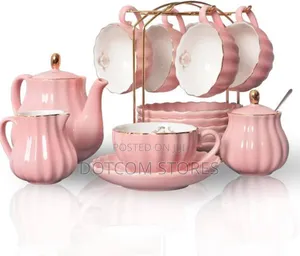 8pcs Elegant Ceramic Afternoon Tea Set