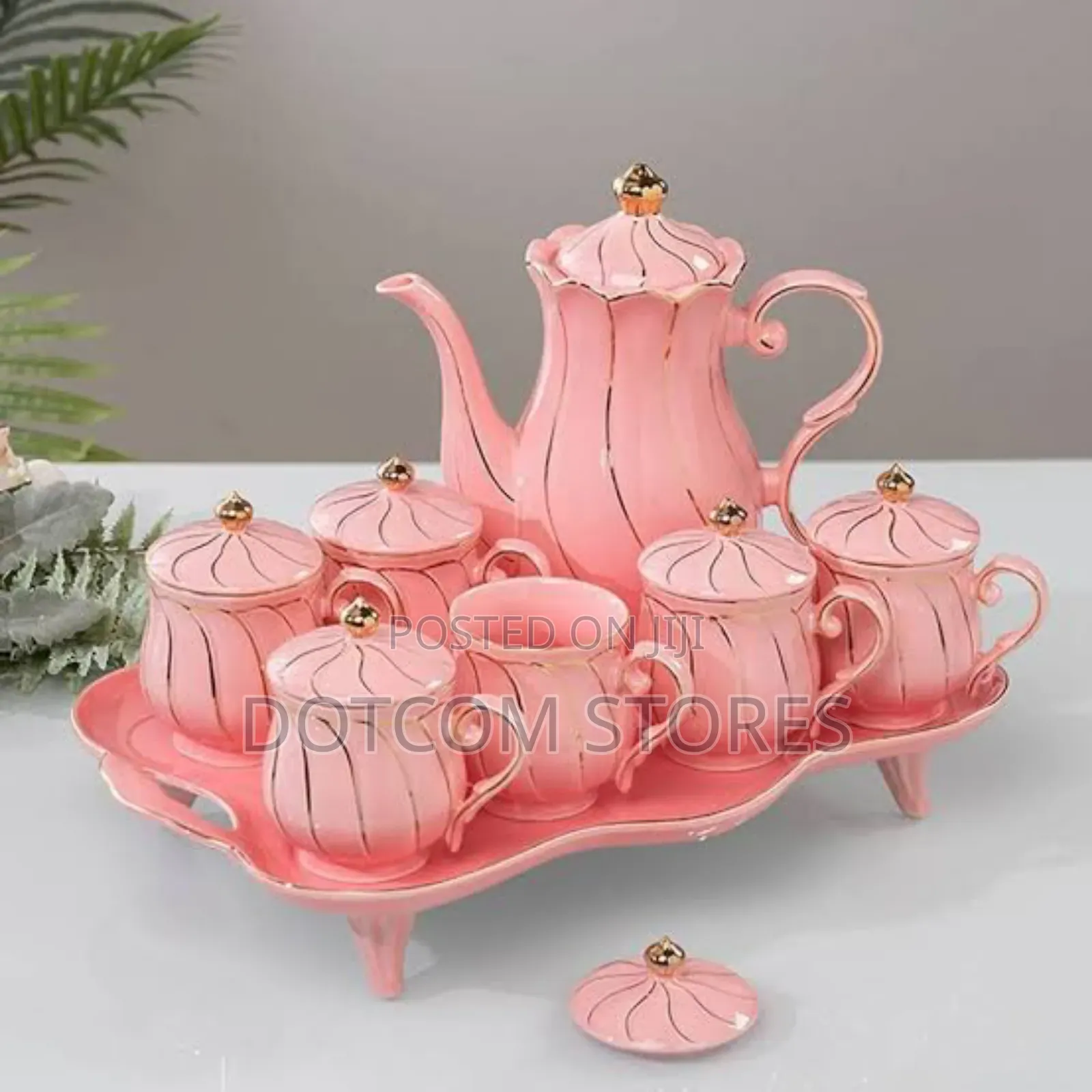 8pcs Elegant Ceramic Afternoon Tea Set