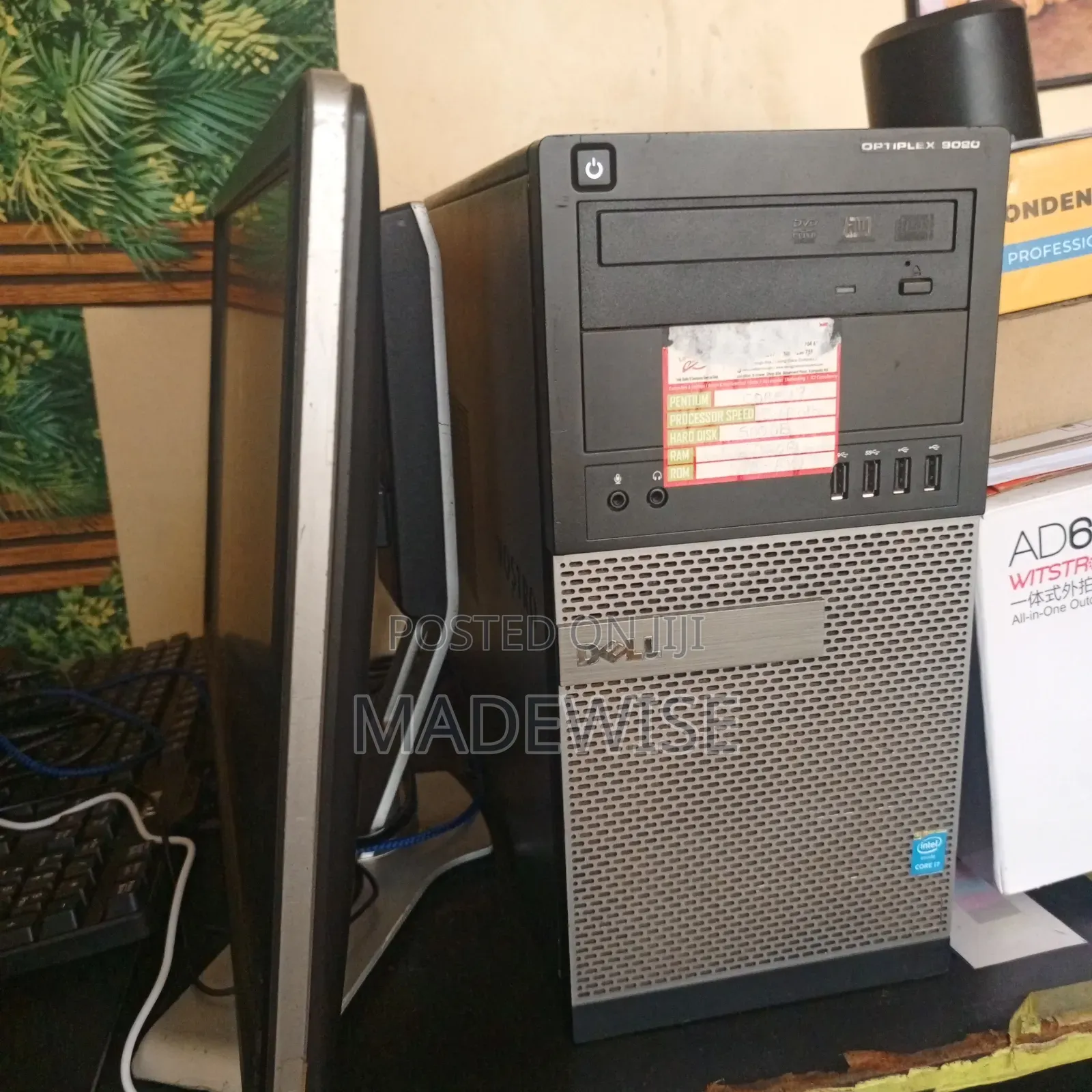 Desktop Computer Dell OptiPlex 9020 8GB Intel Core i7 SSD 1T